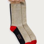 Ruffled Artwork Socks
