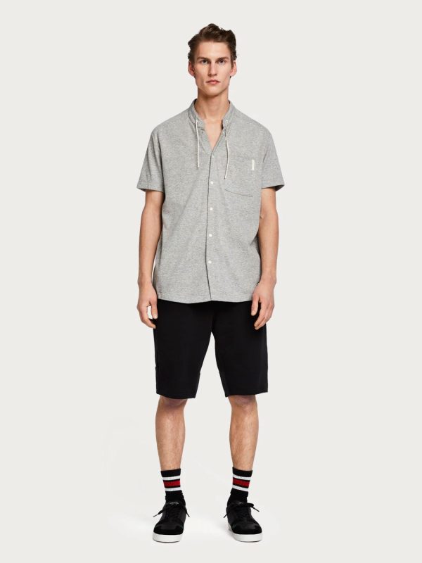 Grey Short Sleeved Shirt Club Nomade