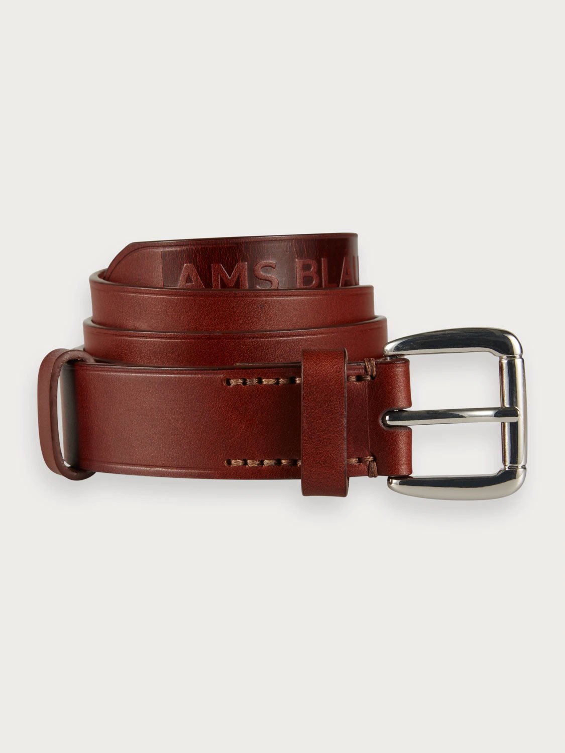 Embossed Logo Belt