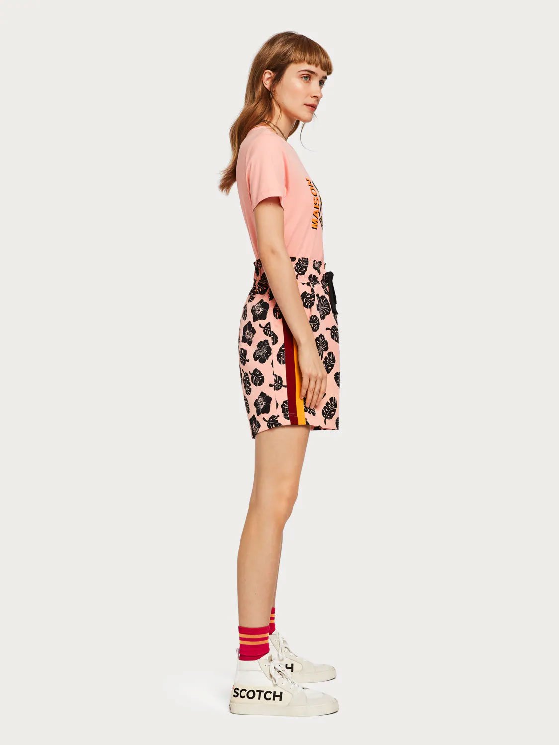 Contrast Panel Shorts