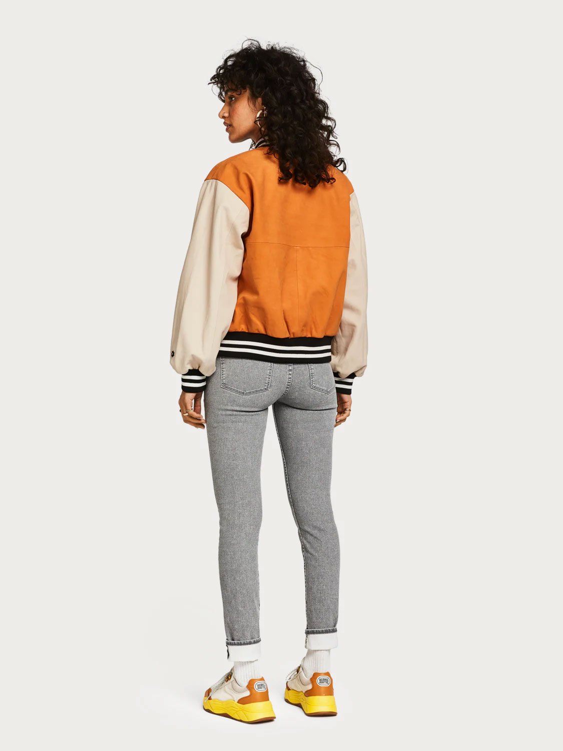 Haut - Marble Grey High rise skinny fit