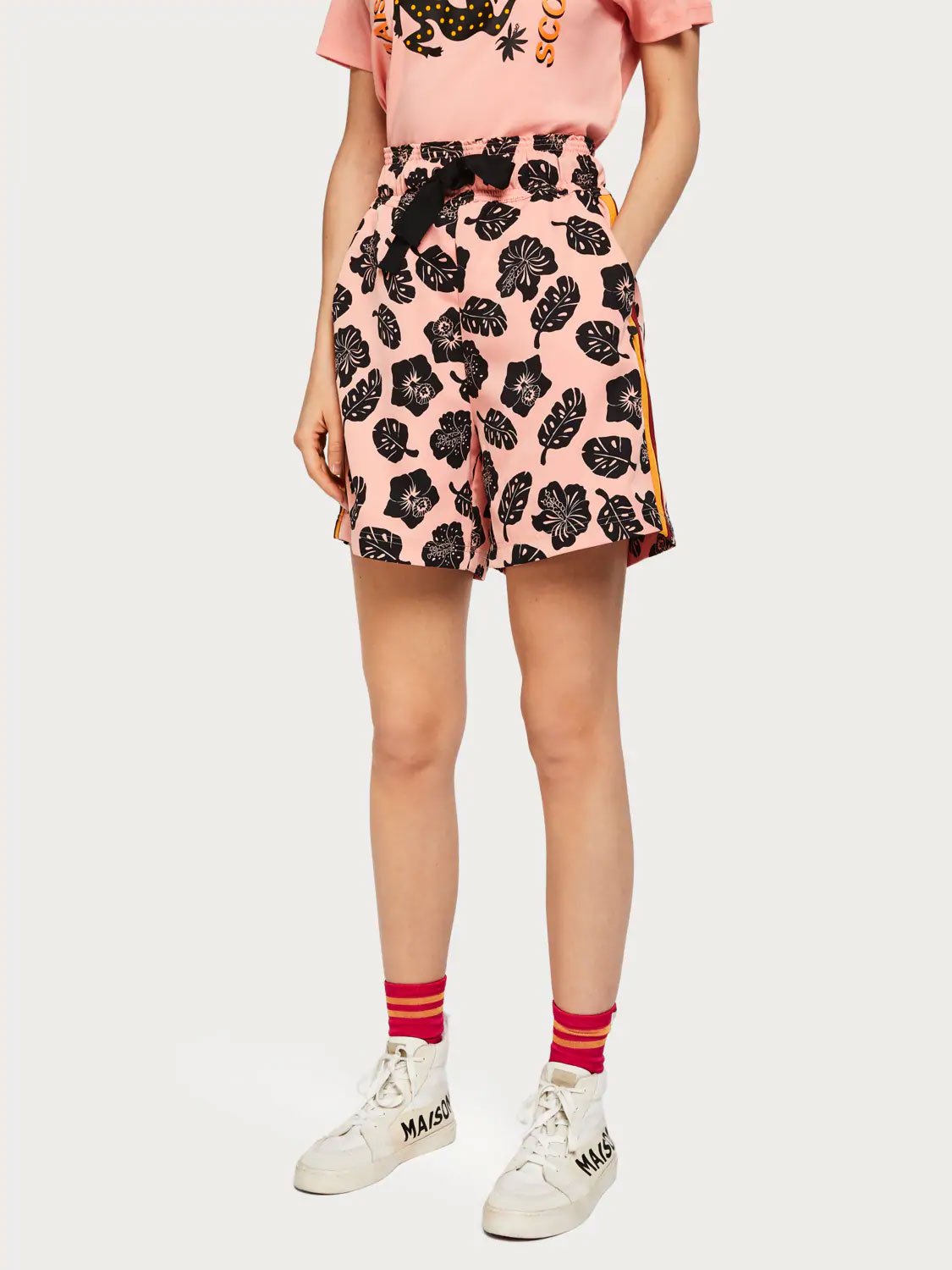 Contrast Panel Shorts